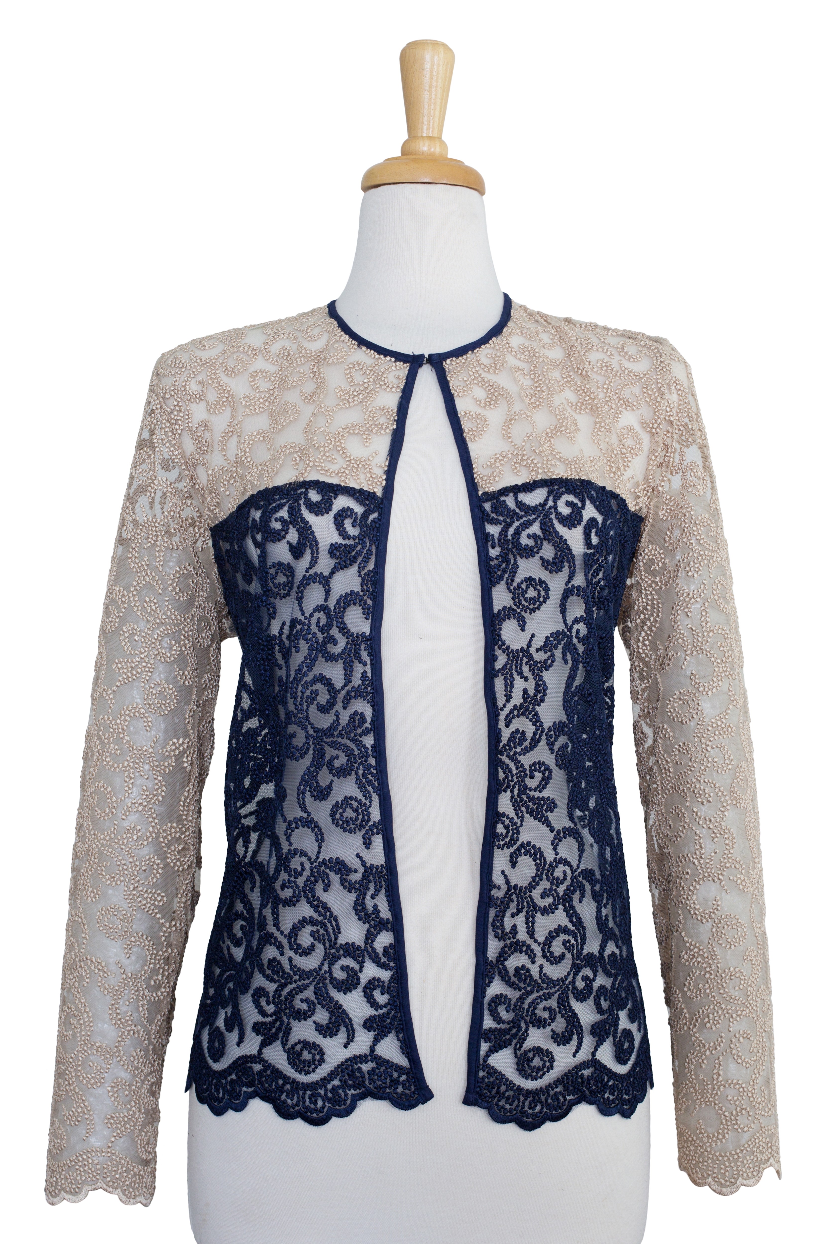 White lace jackets uk top