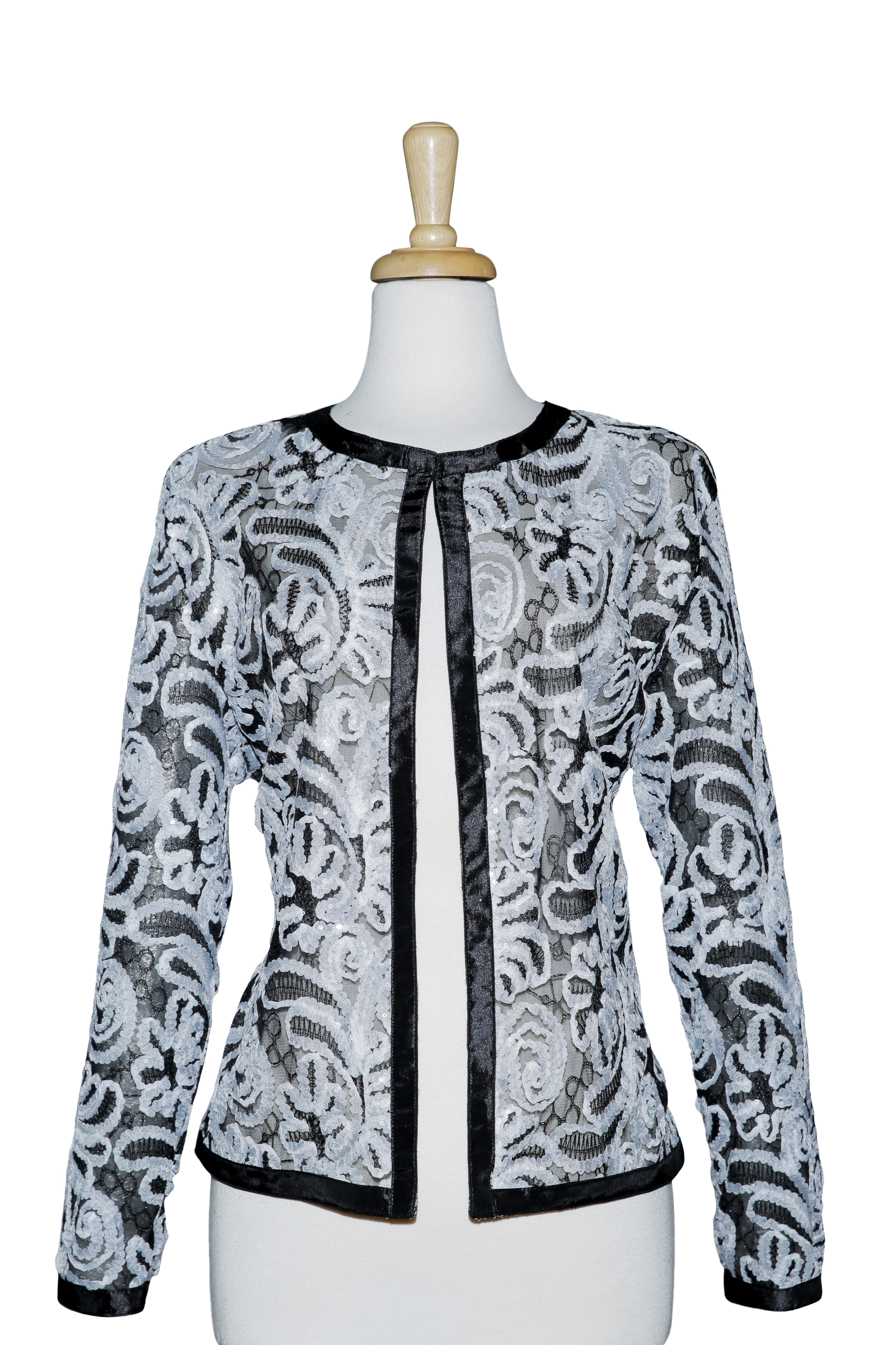 White lace jacket plus size shop