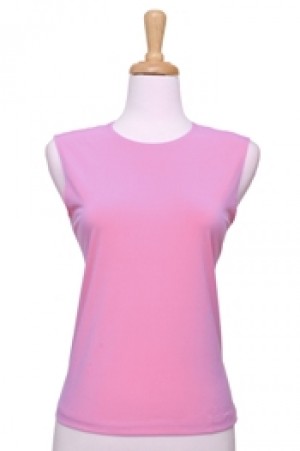 Sleeveless Pink Microfiber Camisole